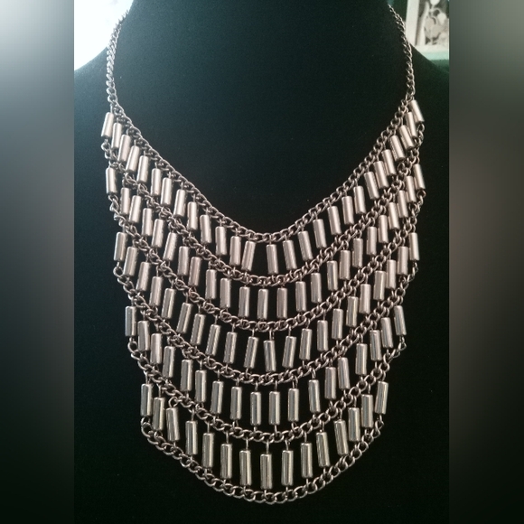 Elegant Silver Chain Necklace - Picture 1 of 5